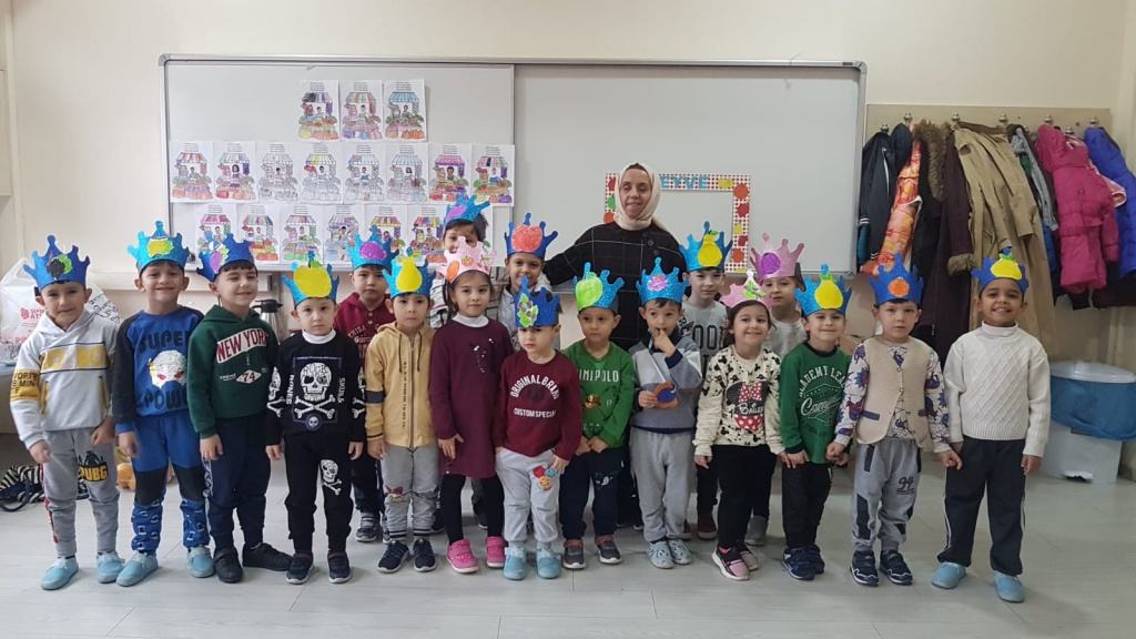 Yıldızlar sınıfı, veliler ile birlikte yerli malı etkinliği gerçekleştirdi.